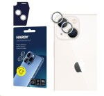 3mk HARDY Lens Protection Pre sklá na fotoaparát pre Apple iPhone 15/15 PLUS Silver (5903108573443)