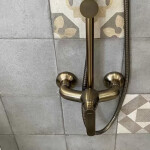 OMNIRES - ART DECO sprchový stĺp, bronz kartáčovaná AD5144BR