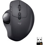 Logitech Wireless MX ERGO Advanced / bezdrôtová myš / 2.4 GHz / Bluetooth / Unifying prijímač (910-005179)