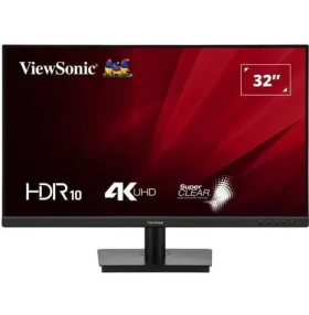 32" ViewSonic VA3208-4K-HD čierna / Monitor / VA / 3840 x 2160 / 60 Hz / 4ms / 300cd-m2 / 2x HDMI / DP / VESA (VA3208-4K-HD)