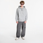 Mikina C.P. Company Diagonal Raised Fleece Zip Hooded Sweatshirt Greystone XL
