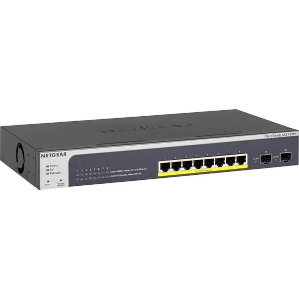 NETGEAR GS510TPP-100EUS sieťový switch 8 portů funkcia PoE; GS510TPP-100EUS