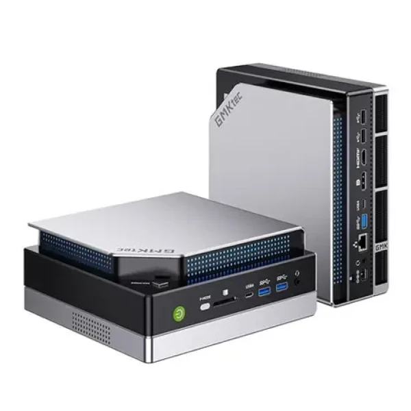GMKtec EVO-X2 strieborná / AMD RYZEN AI Max + 395 3GHz / 128GB RAM / 2TB SSD / Radeon 8060S / W11P (MINIPCRYZM128RAM2048)
