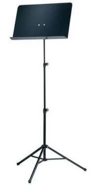 10068 Notový pult čierna / Notový pult / výška 555-1190 mm / doska 480x300 mm (10068)