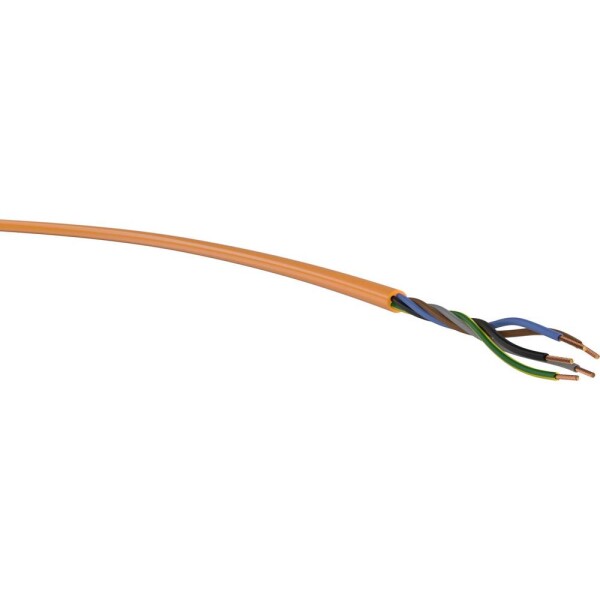 VER H07BQ-F 5G 2,5 Ri. 50 energetický kabel H07BQ-F 5 G 2.50 mm² oranžová 50 m; VER H07BQ-F 5G 2,5 Ri. 50