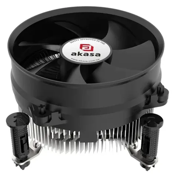Akasa Low-Noise / Chladič CPU / pre Intel LGA1851, LGA1700 / 90mm PWM / 115W TDP (AK-CC6605EP01)