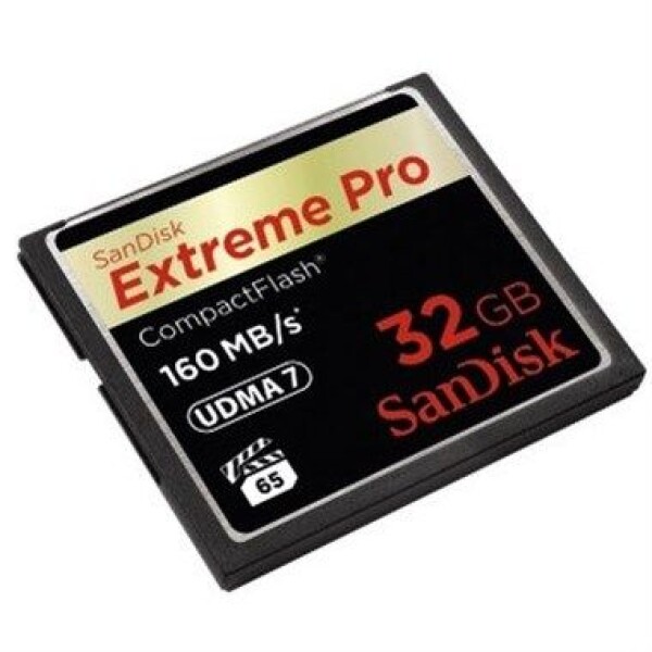 SanDisk Compact Flash Extreme 32GB / rýchlosť až 160/150MB / s / dopredaj (SDCFXPS-032G-X46)