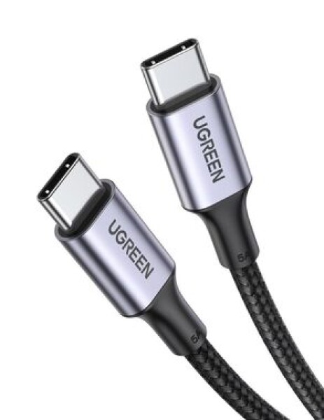 Ugreen US316 Nabíjací kábel USB-C (M) - USB-C (M) 1 m čierna / QC3.0 (70427)