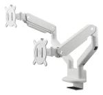 One For All DM4220 biela / Držiak pre monitor / Pre 2 monitory / 13-35" / nosnosť 10 kg (DM4220)