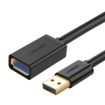 Ugreen predlžovací kábel USB 3.0 (samice) - USB 3.0 (samec) čierna / 1m (10368B)