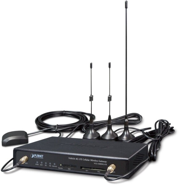 Planet PLANET Vehicle 4G LTE Cellular Wirel, GRE,PPTP,IPSec,L2TP, 168 mm, 104 mm, 25 mm, 537 g, 6~32V DC, 1.5A