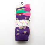Ponožky dievčenské, 3pack, Pidilidi, PD0124, holka - 35-37