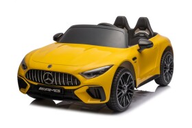 Mamido Elektrické autíčko Mercedes AMG SL63 24V 2x200W lakované žlté