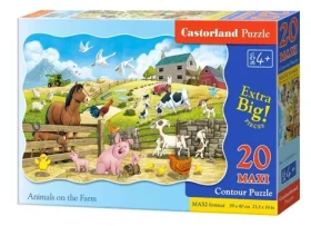 Castorland Zvieratká na farme MAXI