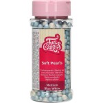Cukrové zdobenie modro-biele perly 60 g - FunCakes
