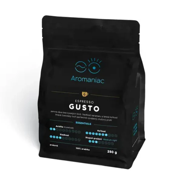 Espresso Gusto / Mletá káva / 250 g