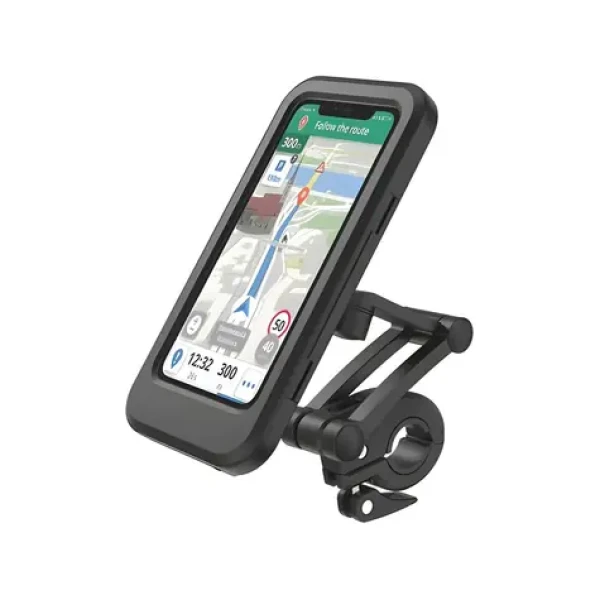 RealPower RadTour čierna / Držiak telefónu na bicykel / Magnetické uchytenie / Teleskopické rameno / do 6,7" (409455)