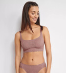 ZERO Feel Bliss Top - BROWN - hnedá 1141 - SLOGGI BROWN M