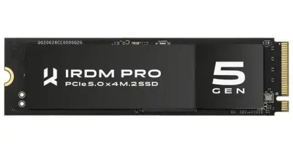 Goodram IRDM PRE GEN 5 2TB / M.2 2280 NVMe / PCIe 5.0 / 3D TLC / R: 12000MBs / W: 11000MBs (IRP-SSDPR-P54S-2K0-80)