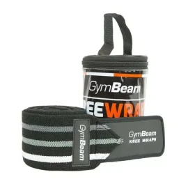 Bandáže na kolená - GymBeam (čierna) (5358-1-univerzalna)