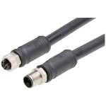 Molex upravený zástrčkový konektor pre senzory - aktory, 1205010133, piny: 4, 1 m, 1 ks; 1205010133