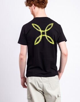Montura Pencil Logo T-Shirt 9047 BLACK/VERDE LIME S