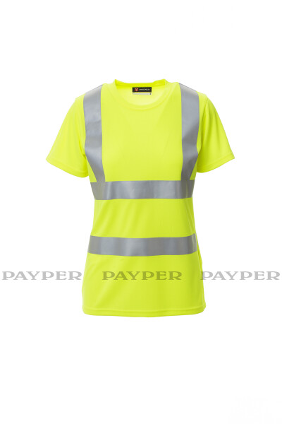 Dámske reflexné tričko Payper AVENUE LADY Farba: Žltá fluo, Veľkosť: XL (001483002801006XL)