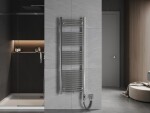 MEXEN/S - Ares radiátor + vykurovacia tyč 1500 x 500 mm, 600 W, chróm W102-1500-500-2600-01