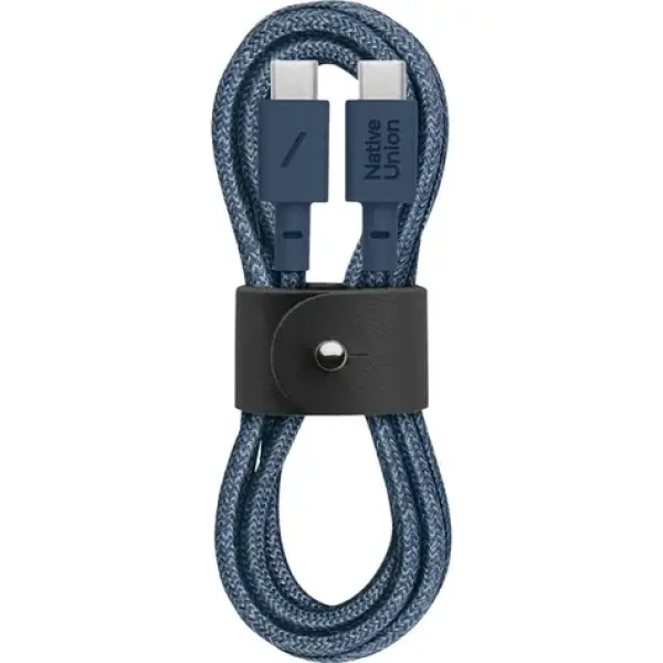 Native Union Belt Cable USB-C 1.2m 60 W modrá (BELT-C-NAV-2-NP)