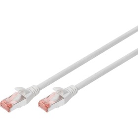 Digitus DK-1644-070 RJ45 sieťové káble, prepojovacie káble CAT 6 S/FTP 7.00 m sivá bez halogénov, krútené páry, s ochranou, samozhášavý 1 ks; DK-1644-070