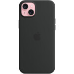 Apple iPhone 15 Plus Silicone Case with MagSafe - čierne MT103ZM/A