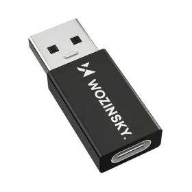 Wozinsky WAAC-01 čierna / OTG adaptér / USB-A - USB-C