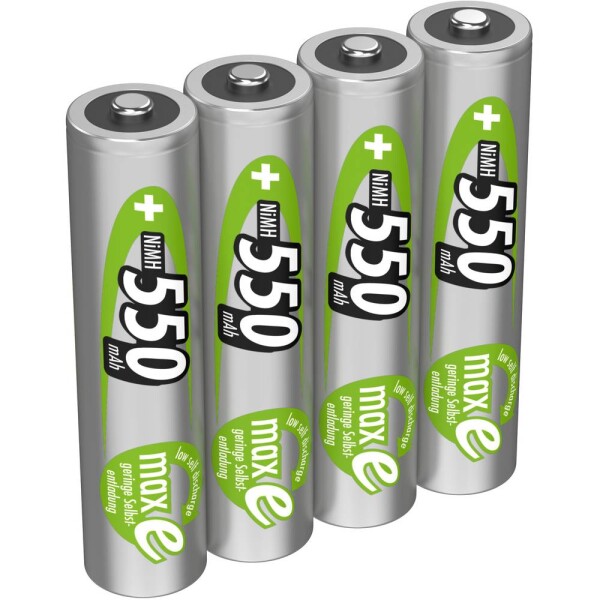 Ansmann maxE HR03 mikrotužkový akumulátor typu AAA Ni-MH 550 mAh 1.2 V 4 ks; 5030772