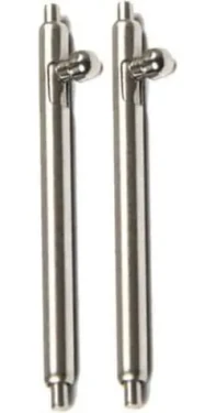 Tactical Sťažejka Nerez 22mm 2ks strieborná (8596311167102)