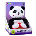 Mamido Plyšová panda s bubnami a efektmi
