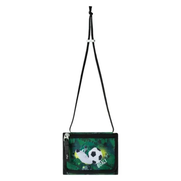 BAAGL Peňaženka na krk Futbal / 14 x 10 cm (A-31623)