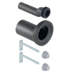GEBERIT odpadová pripojovacia sada pre závesné WC, excentrická 405.116.00.1