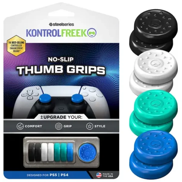 SteelSeries Kontrolfreek No-Slip Thumbgrip PS5 8ks / Tlačidlá pre PS5 ovládač (1020-PS5)