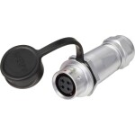 Weipu SF1211/S4 I guľatý faston, 1 ks; SF1211/S4 I