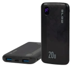 Blow PB10B čierna / Powerbanka / 10000 mAh / 22,5 W / USB-C / USB-A (81-151#)