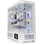 Thermaltake View 600 TG biela / E-ATX / 2x USB-A 3.0 / 1x USB-C / bez zdroja / priehľadná bočnica (CA-11H-00F6WN-00)