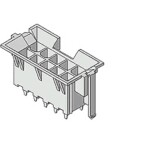 Molex vstavaná pinová lišta (štandardná) 44474-2411 1 ks Tray; 44474-2411