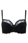 Dámska podprsenka 1030 Novato black - AVA černá 75/G
