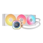 Corsair AIO iCUE LINK Titan 360 RX LCD biela / 3x 120mm / 36dB / 300-2100 RPM / 73.5CFM / Intel + AMD (CW-9061026-WW)