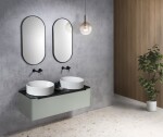 GSI - KUBE X keramické umývadlo na dosku, priemer 45cm, biela ExtraGlaze 942711