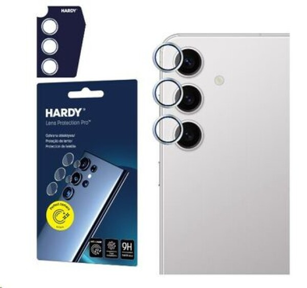 3mk HARDY Lens Protection Pre sklá na fotoaparát pre Samsung Galaxy S24+ Gray (5903108573214)