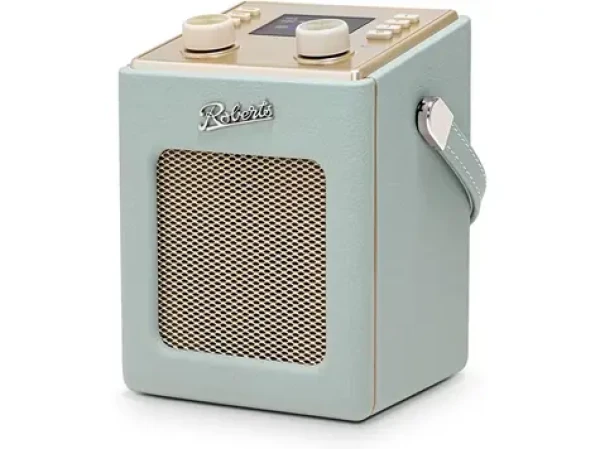 Roberts Radio Revival Mini 2 Duck Egg Blue / Prenosné rádio / DAB+ a FM / BT / LCD Displej / 3.5mm (REV-MINI2DEE)
