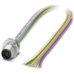 Flush-type connector SACC-E-MS-17CON-M16/0,5 SCO 1556304 Phoenix Contact; 1556304