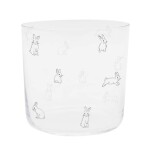 Eulenschnitt Pohár na vodu Rabbit Black 350 ml