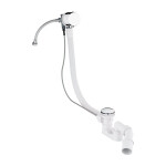 OMNIRES - CGS Sifón vaňový automat komplet s napúšťaním chróm /CR/ TK122-PLUS-3.01+64-SCR